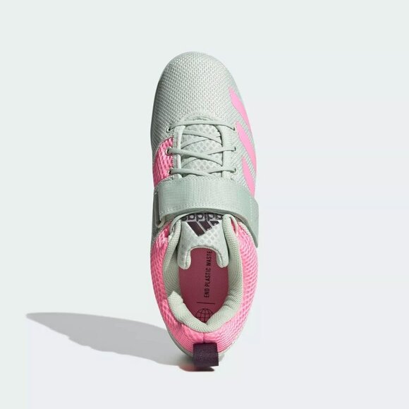Adidas Powerlift 5 Weightlifting Mens 11.5 Trainers Pink Grey Womens‎ 12.5 main image 6